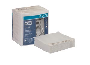 [192136] Paper Wiper, Heavy-Duty, 1/4 Fold, 1-Ply, White, 13" x 12.5", 56 sht/pk, 16 pk/cs (24 cs/plt)