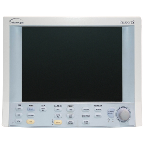 [DTS-030] Datascope Passport 2, ECG, NIBP, Spo2(N), Temp, Recorder and CO2 (Micros), Monochrone Display