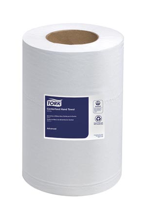 [121225] Advanced Hand Towel, Centerfeed, Soft, Mini, 2-Ply, White, 8.3" x 11.8", 266 sht/rl, 12 rl/cs