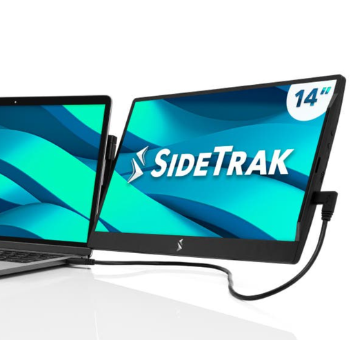 [LTTL141] Luxor Monitor, SideTrak Swivel HD 14" Attachable, Portable