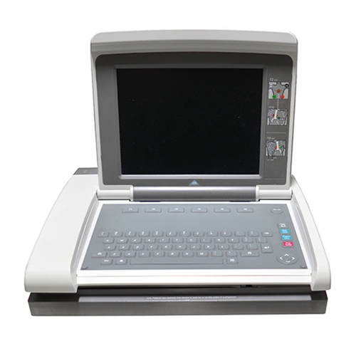 [GEN-105] GE Marquette Mac 5500, 6-Channel 12 Lead EKG, w/ Interpretation, Flash Card and Color Screen