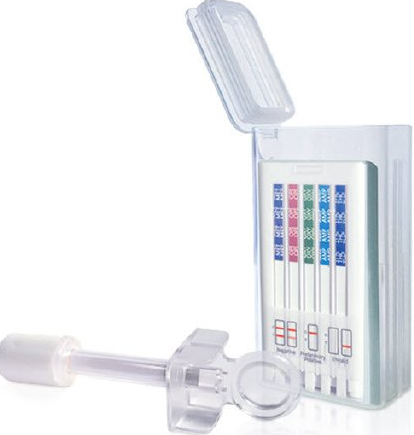 [TCUBE-9DBA] Alere Toxicology T-Cube® Oral Fluid Drug Tests - AMP50 BAR20 COC20 MDMA50 MET50 MTD30 OPI40 OXY20 PCP10
