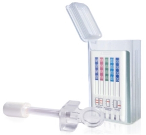 [TCUBE-6ME] Alere Toxicology T-Cube® Oral Fluid Drug Tests - AMP50 COC20 MET50 OPI40 PCP10 THC40