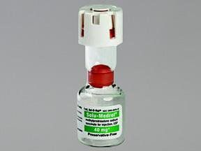 [0871] Methylprednisolone Sodium Succinate, For Injection, 40gm 1mL, 25/pk