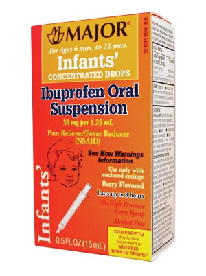 [242107] buprofen, Concentrated Drops, 15mL, Compare to Motrin®, 24/cs, NDC# 00904-5463-35