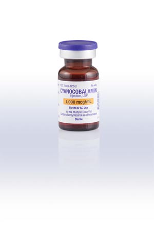 vitamin b12 injection 10000mg Cyanocobalamin (AK Vibisone/Vitamin B-12), 10,000 mcg/10 mL 10/cs bio research tools