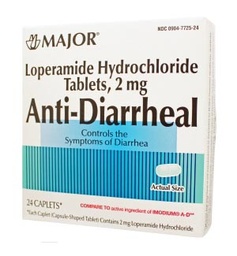 [6311] Anti-Diarrheal, Caplets, 24s, Boxed, Compare to Imodium A-D®, NDC# 00904-7725-24