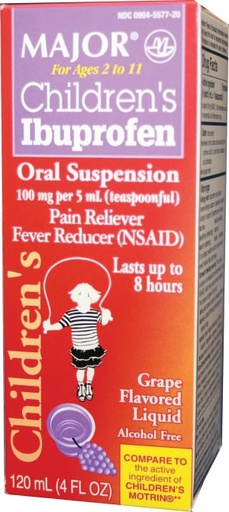 [007251] Ibuprofen, Oral Suspension, 120mL, Compare to Motrin®, NDC# 00904-5577-20