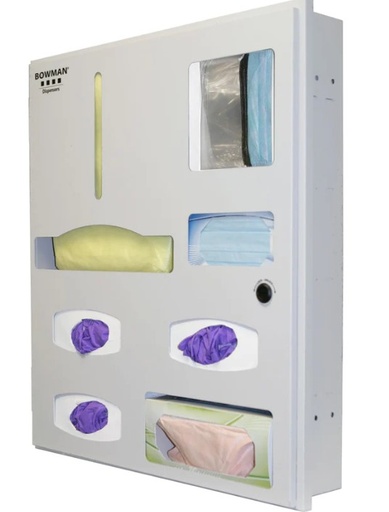 [RE101-0012] Bowman Semi-Recessed Protective Wear Organizer