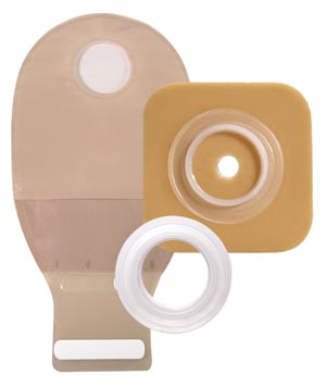 [416929] Kits, Ostomy Surgical Post Operative, 2-Piece, Includes: (1) Double-Layer Skin Barrier with Cut-to-Fit Opening, (1) 14" Transparent Drainable Pouch with 1-Sided Comfort Panel, InvisiClose® Tail Closure, (1) Low-Pressure Adaptor, (1) Sterile 90mm Loop Rod, 4" Flange, Non-Sterile, 5/bx
