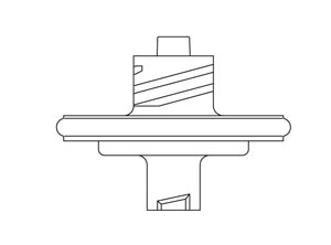 [415002] 0.2µ SUPOR® Aspiration/ Injection Disc Filter, Proximal & Distal Luer Lock Connections Designed For Bacteria Retentive Filtration of Medication, Used For Aspiration or Injection, 0.3 mL Fluid Retention, Green, DEHP & Latex Free (LF), 50/cs