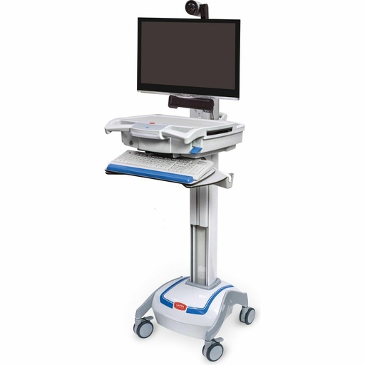 [1970567] Capsa M38e Mobile Telepresence Cart with Li-Ion Battery for LCD Display