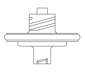 [414995] 1.2µ SUPOR® Aspiration/ Injection Disc Filter, Proximal & Distal Luer Lock Connection Designed For Fungal & Particulate Filtration of Medication, Used For Aspiration or Injection, 0.3 mL Fluid Retention, Clear, 50/cs