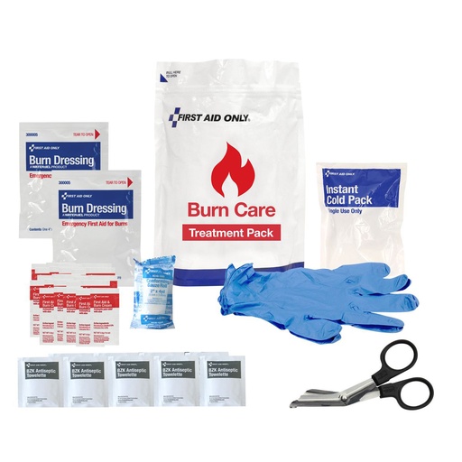 [91167] First Aid Only Burn Care Treatment Pack