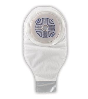 [400598] One-Piece Drainable Pouch with Cut-to-Fit Durahesive Skin Barrier, Tape Collar, 12" Pouch with 1-Sided Comfort Panel, Tail Clip, Transparent, 3/4" - 2 1/2" Stoma Opening, 10/bx