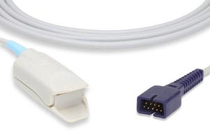 [S403-01P0] Short SpO2 Sensor, Adult Clip, Covidien > Nellcor Compatible w/ OEM: 9000-10-05161, 7000-10-24520, 407705-006, 2023211-001, 70124021, ACC-NEL-DS-100A, 11996-000060, M4789A