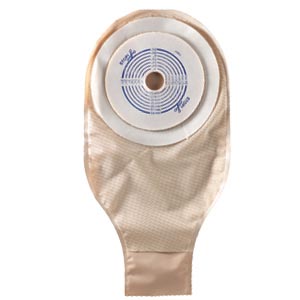 [400599] One-Piece Drainable Pouch with Cut-to-Fit Durahesive Skin Barrier, Tape Collar, 12" Pouch with 1-Sided Comfort Panel, Tail Clip, Opaque, 3/4" - 2 1/2" Stoma Opening, 10/bx
