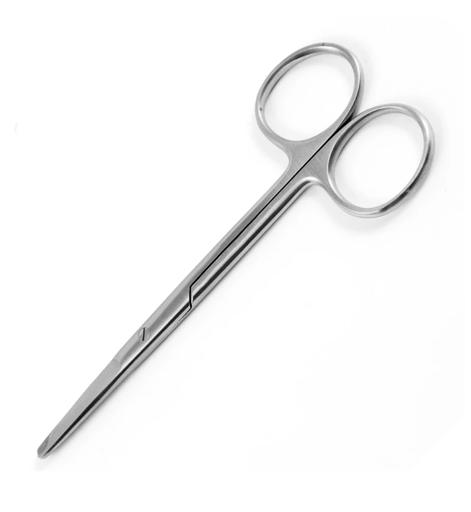 [96-2596] Sklar Econo Sterile Spencer Suture Scissors, 4 1/2", Disposable, 50/cs