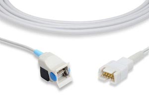[S103-490] Short SpO2 Sensor, Pediatric Clip, Masimo Compatible w/ OEM: 0010-10-42634, 0600-00-0127, 690-0248-00, 2027259-001, 989803148291, 11171-000018, 01-02-0906, 8000-0295