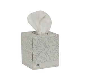 [TF6830] Soft Facial Tissue Cube Box, 2-Ply, Advanced, White, F1, 8" x 8", 94 sht/bx, 36 bx/cs&nbsp;&nbsp;<strong style="color:red">Max weekly quantity allowed: 10</Strong>