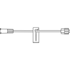 [471960] Small Bore Extension Set, Proximal Luer Lock Connection, Distal Luer Lock Connection, Slide Clamp, 0.2mL Priming Volume, 6"L, DEHP & Latex Free (LF), 100/cs (Rx)