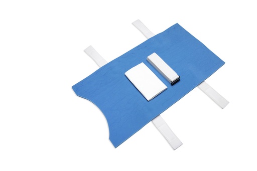 [PRIMEPAD-K2] Trendelenburg O.R. Table Pad 44”x23”x1”, Rail Straps, Sheet, Body Strap, 10/cs