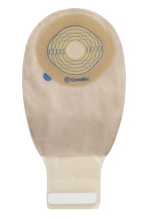 [416719] Drainable Pouch, 12", 2-Sided Comfort Panel, Cut-to-Fit Modified Stomahesive Skin Barrier, InvisiClose® Tail Closure, Filter, Tan, 13/16" - 2 3/4" Stoma, 10/bx