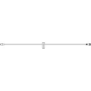 [473012] Standard Bore Extension Set, Female Luer Connector, Distal SPIN-LOCK Connector, Slide Clamp, DEHP & Latex Free (LF), 4.3mL Priming Volume, 30"L, 100/cs (Rx)