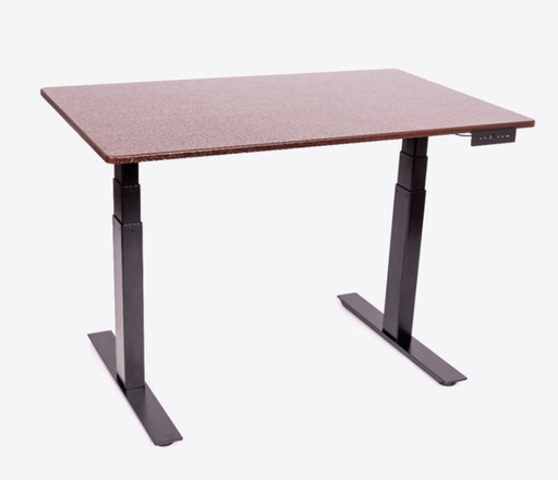 [STANDE-60-BK/DW] Luxor 60" 3-Stage Dual Motor Electric Stand Up Desk, Walnut/Black