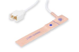 [S543-490] Disposable SpO2 Sensor Neonate (<3Kg), 20/bx, Masimo Compatible w/ OEM: LNCS Neo, 2320, 2329, 1776, 0600-00-0157, 0600-00-0125, 520N-30-64401, 2027256-001