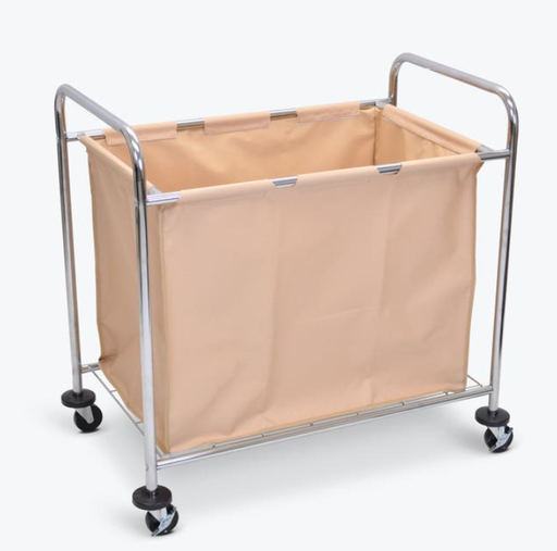 [HL14] Luxorr Laundry Cart, Steel Frame & Canvas Bag