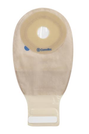 [416724] Drainable Pouch, 12", 1-Sided Comfort Panel, Pre-Cut Modified Stomahesive Skin Barrier, InvisiClose® Tail Closure, Filter, Transparent, 1" Stoma, 10/bx