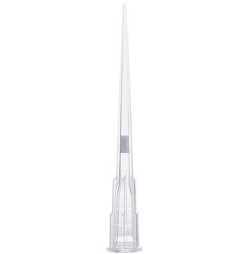 [150903] Filter Pipette Tip, 0.1 - 10uL, Certified, Universal, Low Retention, Graduated, 45mm Extended Length, Natural, Sterile, 96/Rack, 10racks/bx, 2bx/cs