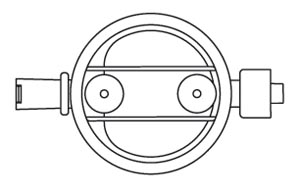 [473036] 0.2 Micron SUPOR® Low Volume Air Eliminating IV Filter, Luer Lock & SPIN-LOCK connections, 0.8mL Priming Volume, DEHP & Latex Free (LF), 50/cs (Rx)