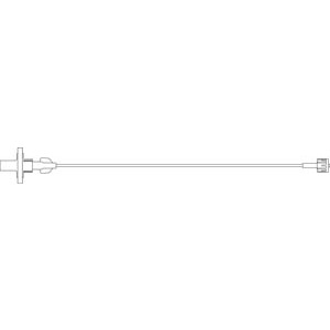 [V6215] Extension Set, PVC-Free Fluid Path, 0.2 Micron Filter, 0.03" ID, Male & Female Luer Locks, 1.3mL Priming Volume, 60"L, Latex Free (LF), 50/cs (Rx)