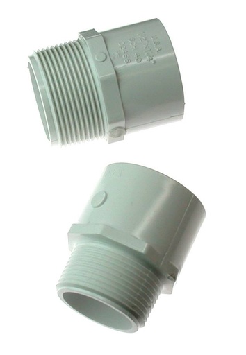 [16427] Flex Hose Adapters for Aluminum Trap - Hose-to-Plumbing 1-1/4" x 1-1/4"
