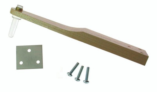 [4230] Wood Bracket w/Plastic Earpost (Pair)