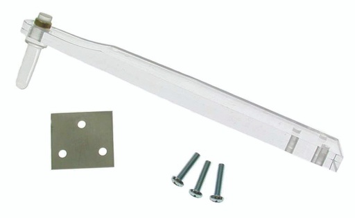 [4240] Plastic Bracket w/Plastic Earpost (Pair)