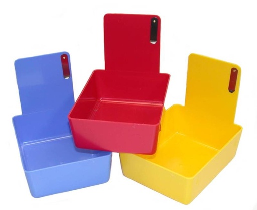 [16414] Plastic Model Bin - Blue (12 pack)