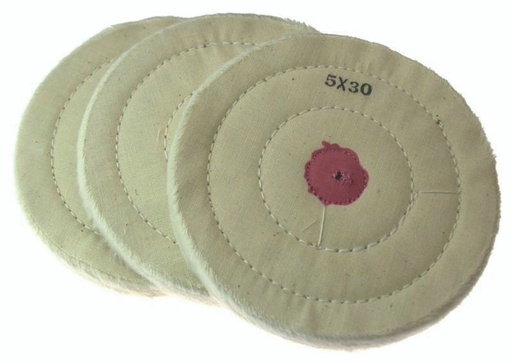 [16421] Polishing Wheels - 5" X 30 Ply (12 pack)