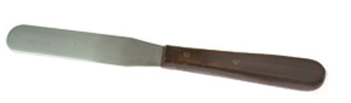 [16405] Stainless Steel Mixing Spatula 8R Small