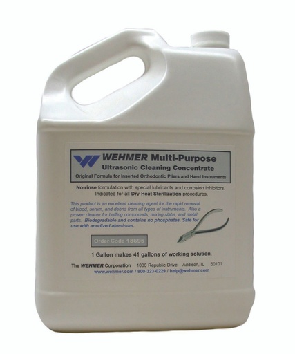 [18695] Ultrasonic Cleaning Solution Concentrate - 1 Gallon