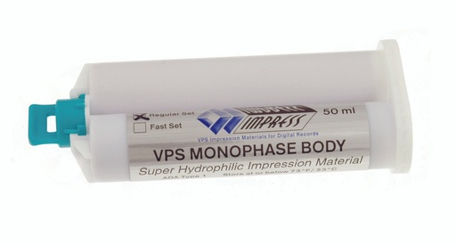 [16643] IMPRESS™ VPS Super Hydrophilic Monophase Impression Material Kit