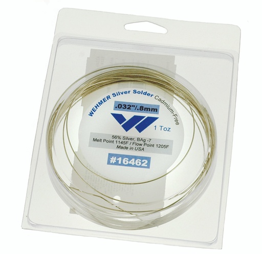 [16462] Silver Solder - 20 Gauge (.032") 1 Troy oz.
