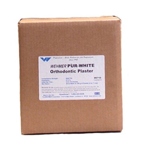 [6710] PUR-WHITE Plaster 25 lbs