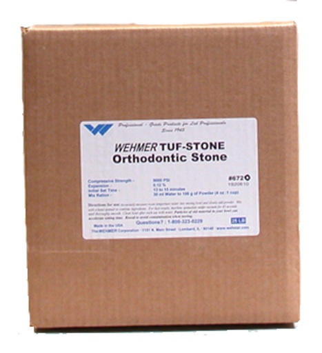 [6720] TUF-STON Ortho Stone25 lbs