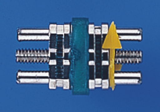 [16017] EXPANDERS - Stainless Steel - Skeleton Design - Maxi 11mm (5 pack) 