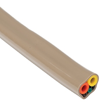 [653] Foot Control Sheath Tubing, 5 Hole, Asepsis, Dark Surf