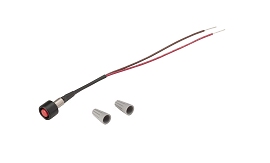 [9249] Pelton & Crane Chairman Chair Switch, Auto Position, Red Push Button