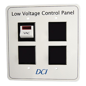 [2900] Low Voltage Control Panel, Single Switch